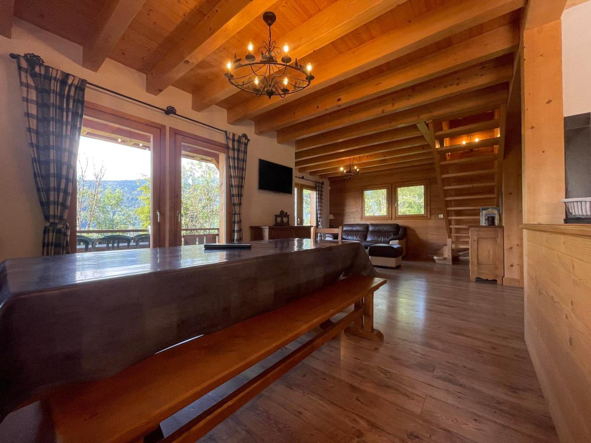 Chalet Savoyard Avec Jardin, Poele A Bois Et Wifi - Fr-1-624-11 Verchaix 外观 照片