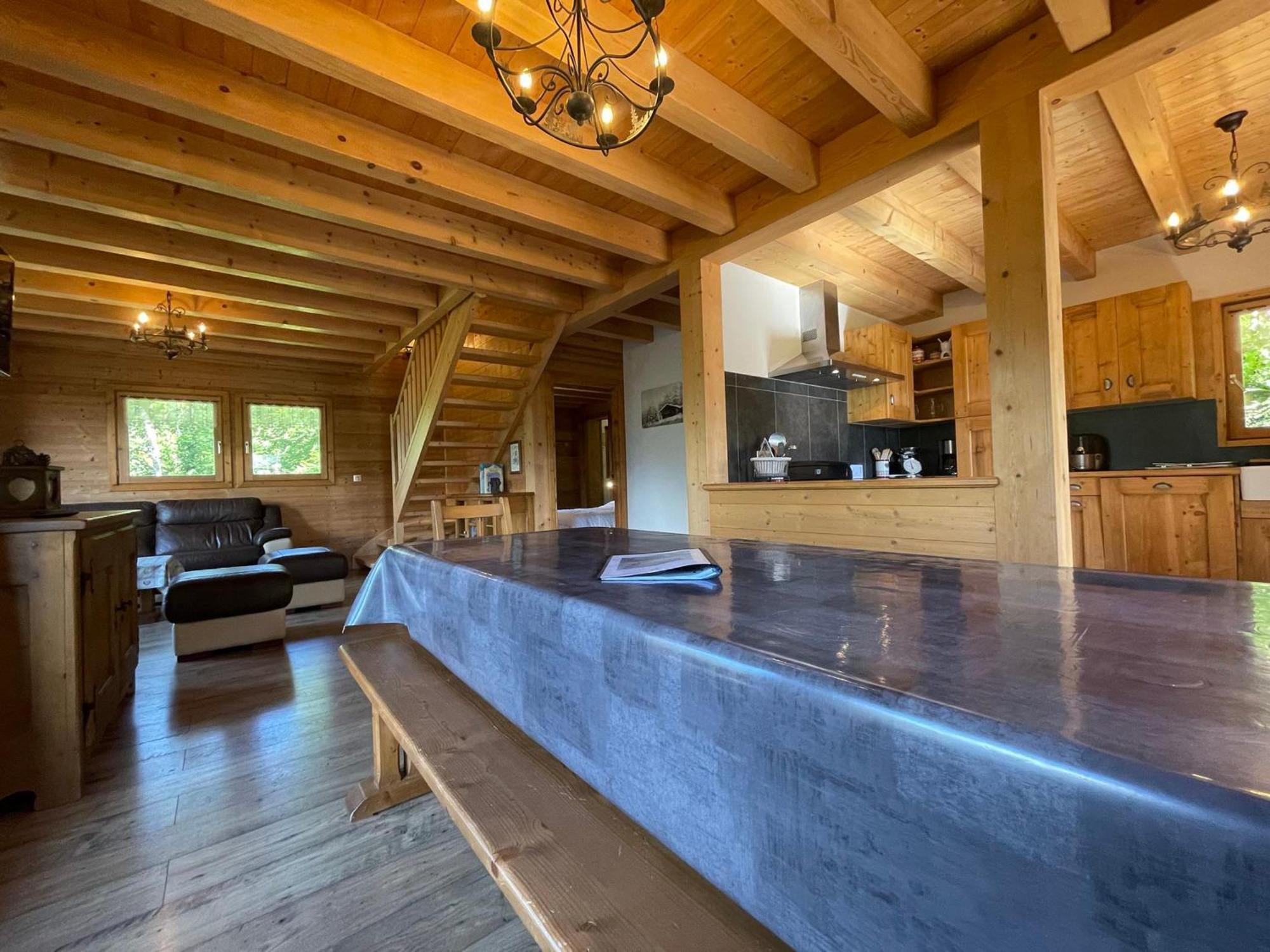 Chalet Savoyard Avec Jardin, Poele A Bois Et Wifi - Fr-1-624-11 Verchaix 外观 照片