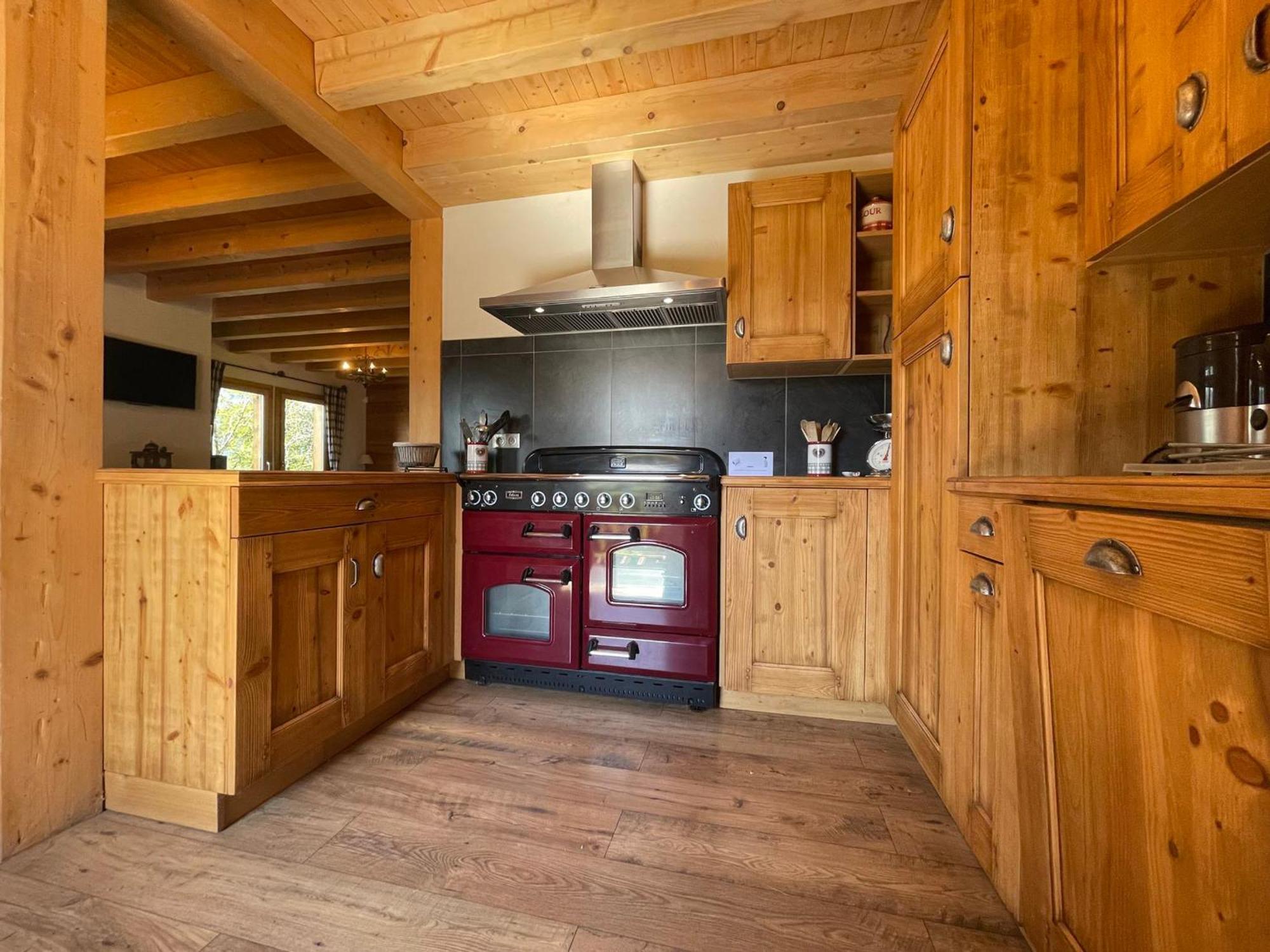 Chalet Savoyard Avec Jardin, Poele A Bois Et Wifi - Fr-1-624-11 Verchaix 外观 照片
